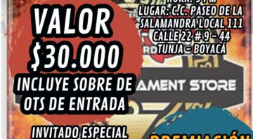 Torneo YUGIOH Tunja