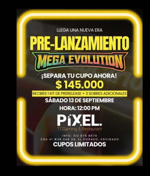 Pre Lanzamiento Pokémon Medellín