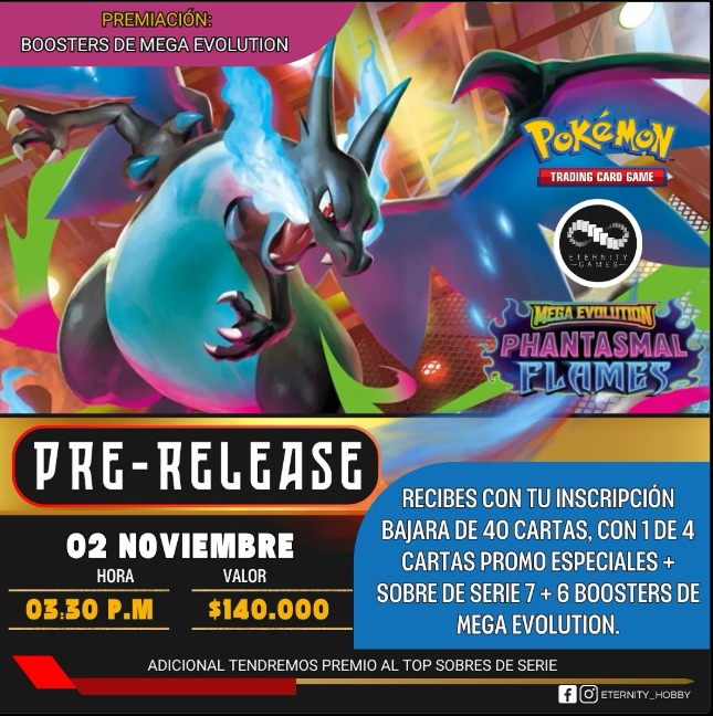 Pre Lanzamiento Pokémon Barranquilla